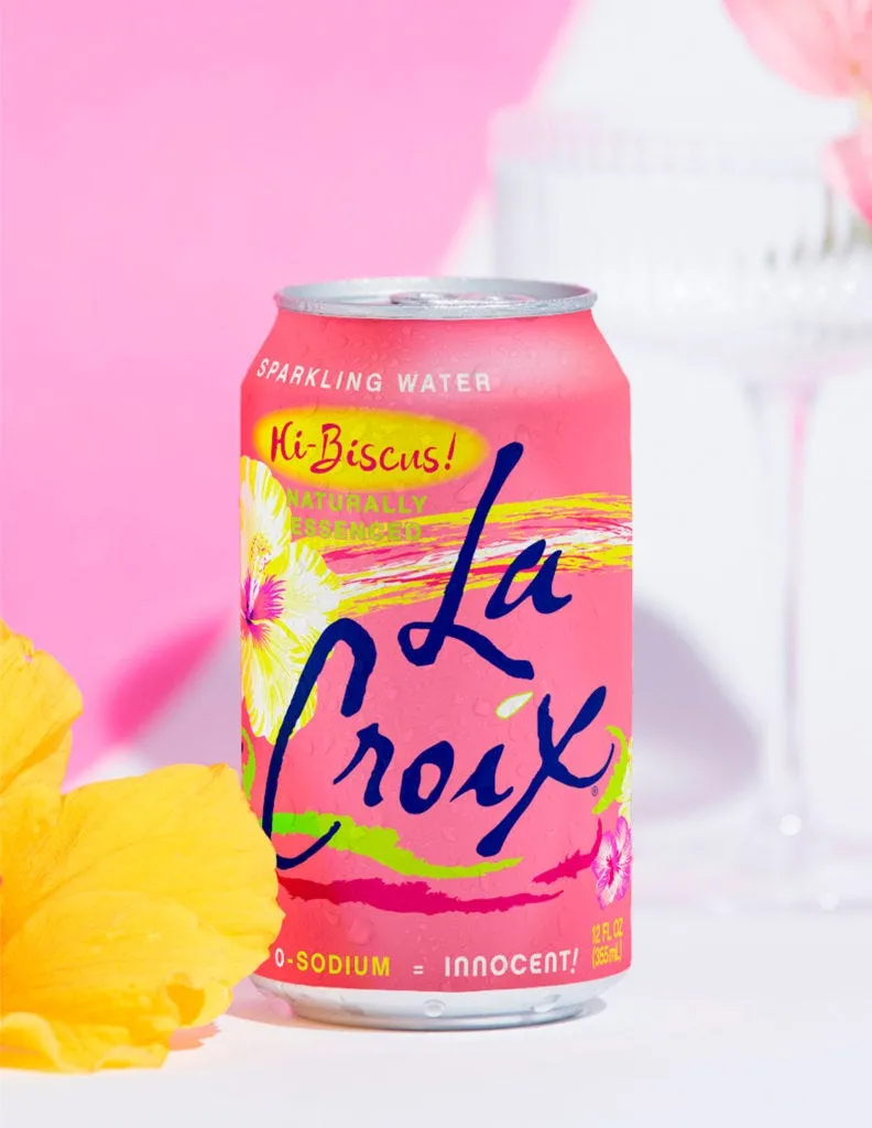 Natural LaCroix Hi-Biscus! Sparkling Water Natural LaCroix Hi-Biscus! Sparkling Water