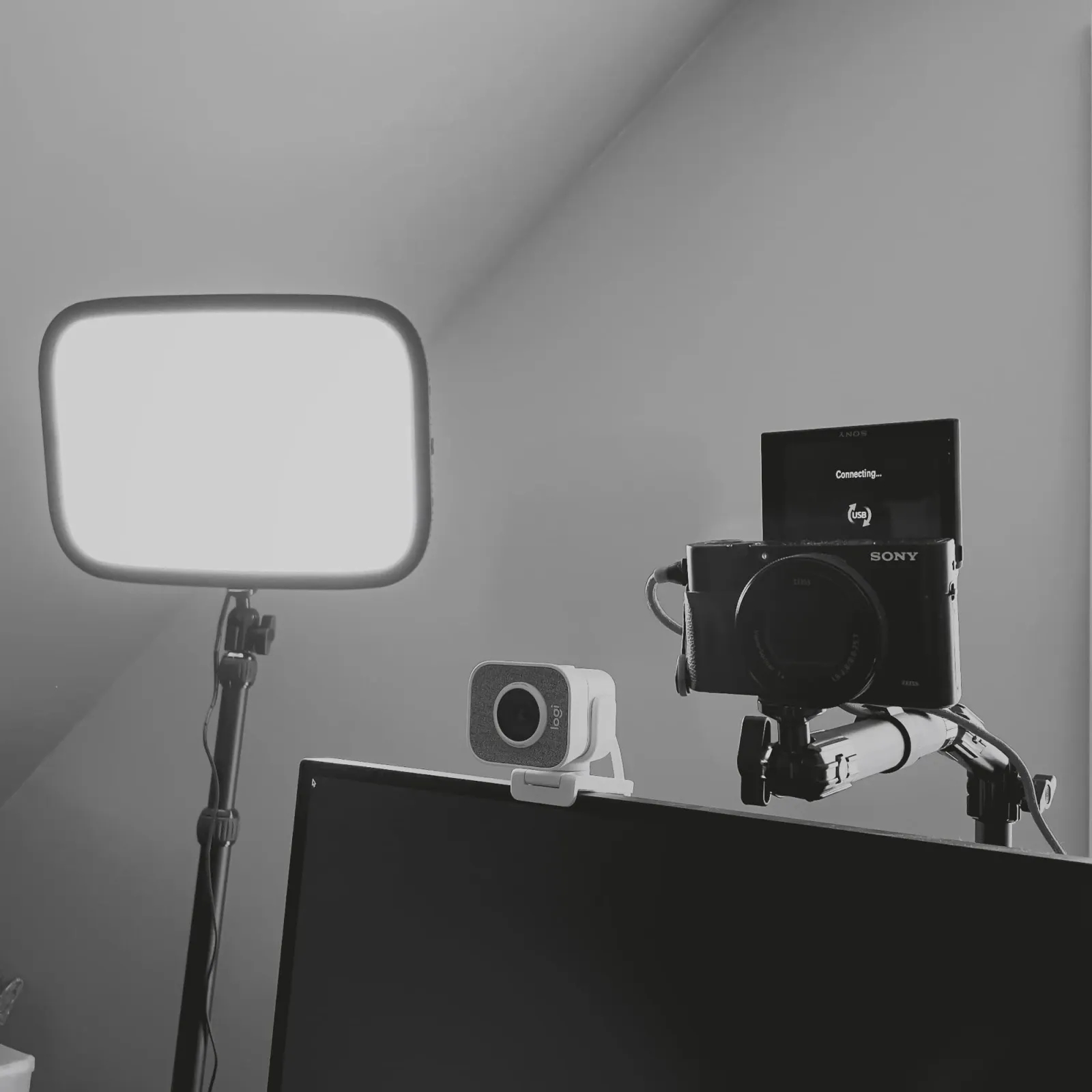 Lighting and camera equipment
