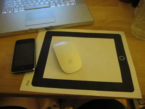 iPad mockup